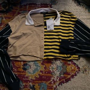 Super cute forever21 long sleeve crop top